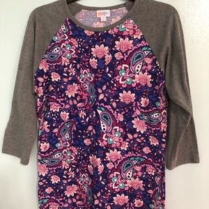 LuLaRoe Paisley Print Randy. EUC.